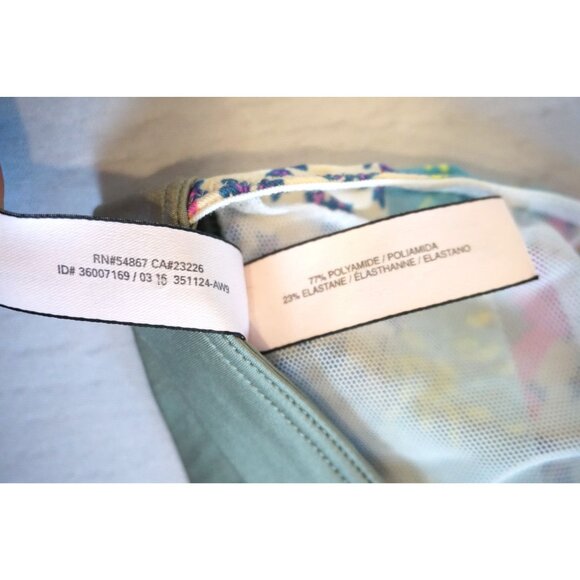 Victoria's Secret Floral Print Triangle Bralette w/ Adjustable Straps - Size M - Picture 4 of 7